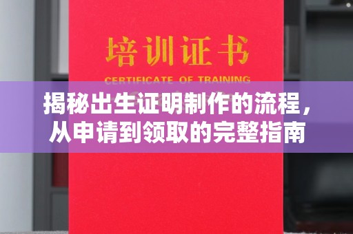 平定揭秘出生证明制作的流程，从申请到领取的完整指南