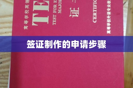 平定签证制作的申请步骤
